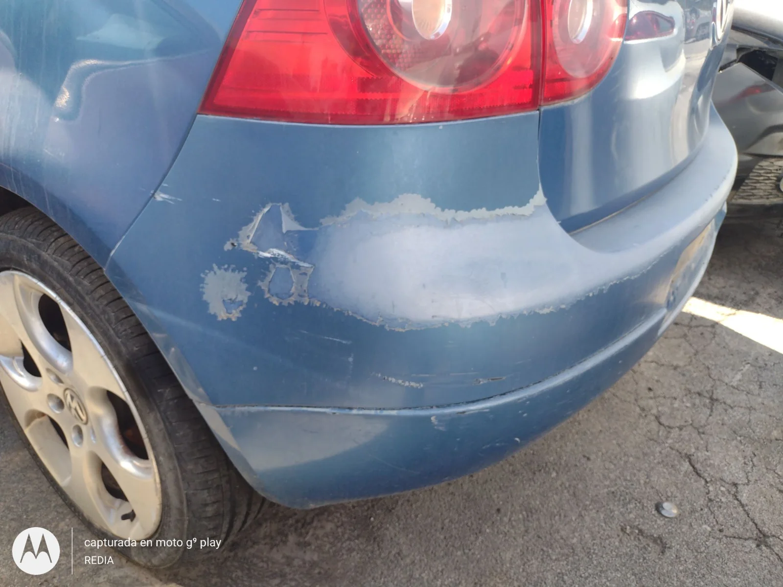 Foto de PARAGOLPES TRASERO VOLKSWAGEN GOLF V (1K1)(10.2003) 2.0 TDI (140 CV / 103 KW)
