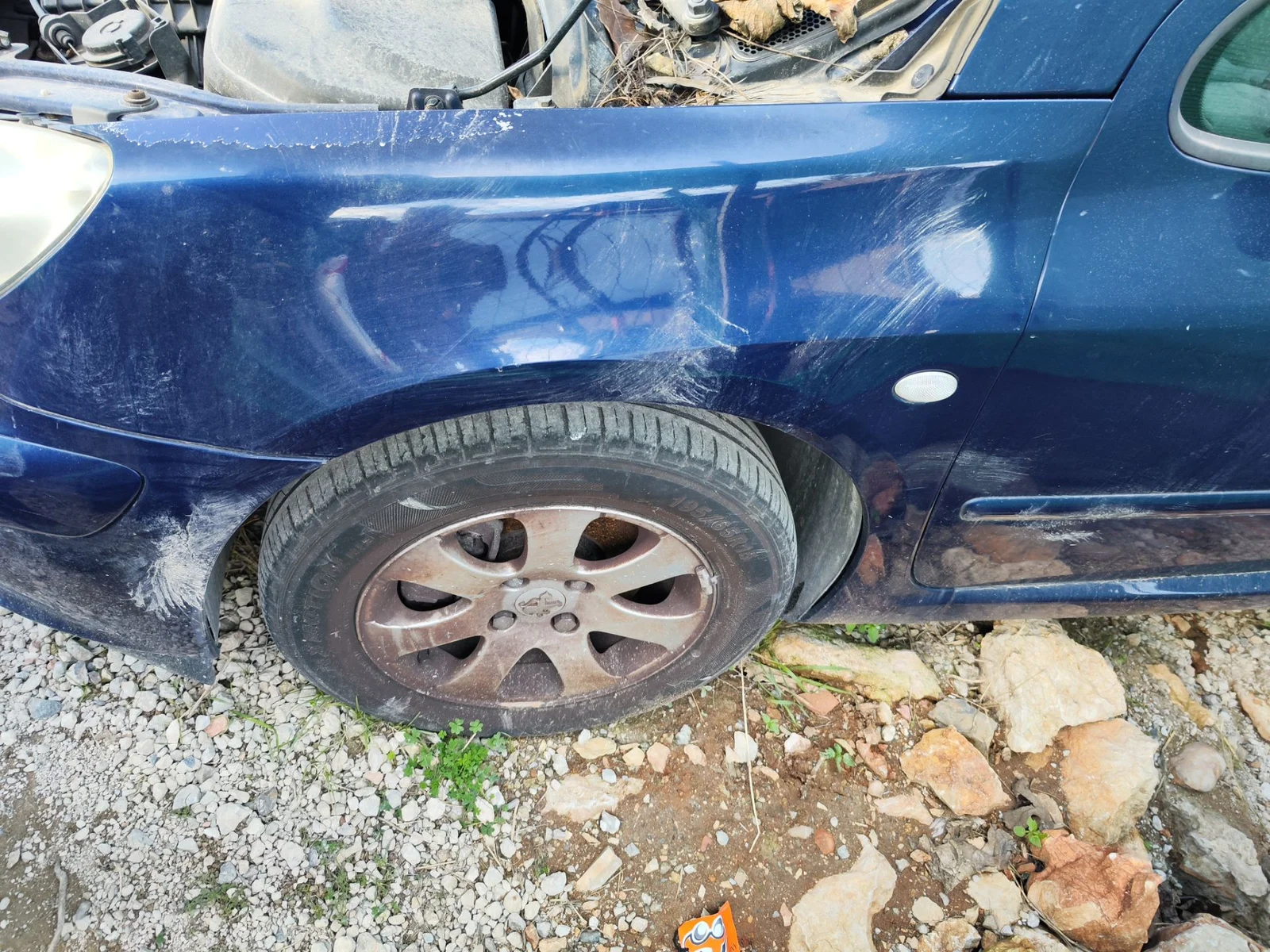Foto de ALETA DELANTERA IZQUIERDA PEUGEOT 307 (S1)(04.2001) 1.6 16V CAT (109 CV / 80 KW)