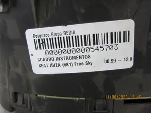 Foto de CUADRO INSTRUMENTOS SEAT IBIZA (6K1) 1.4 (60 CV / 44 KW) referencia W06K0920850 foto 7