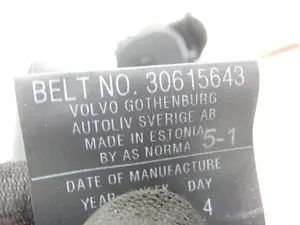 Foto de CINTURON SEGURIDAD TRASERO IZQUIERDO VOLVO S40 BERLINA 2.5 20V Turbo CAT (220 CV / 162 KW) referencia 30615643 foto 2