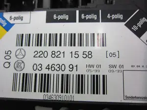 Foto de MODULO ELECTRONICO MERCEDES-BENZ CLASE S (BM 220) BERLINA 3.2 CDI CAT (197 CV / 145 KW) referencia 2208211558 foto 4