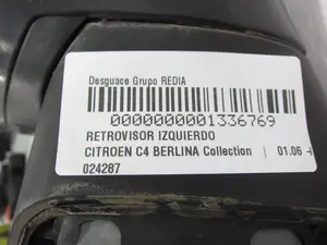 Foto de RETROVISOR IZQUIERDO CITROEN C4 BERLINA 1.6 16V CAT (NFU / TU5JP4) (109 CV / 80 KW) referencia 024287 foto 13