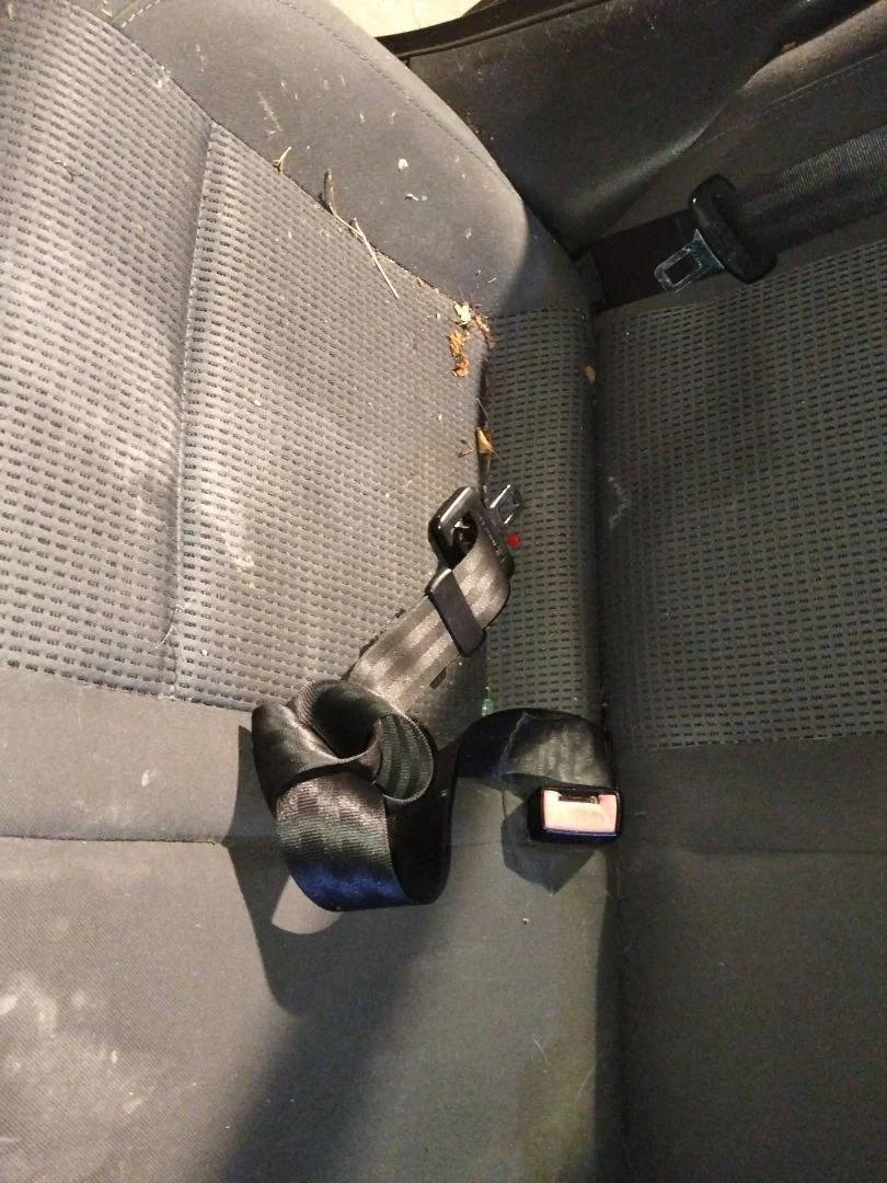 Foto de CINTURON SEGURIDAD TRASERO CENTRAL VOLKSWAGEN POLO IV (9N1)