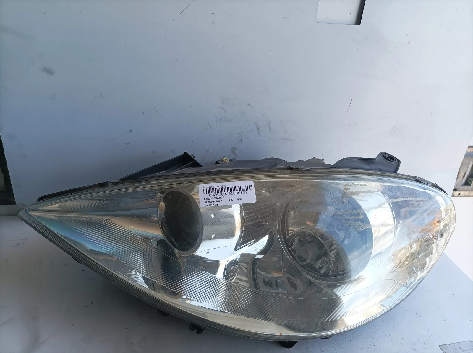 Foto de FARO IZQUIERDO PEUGEOT 807 referencia 1494312080