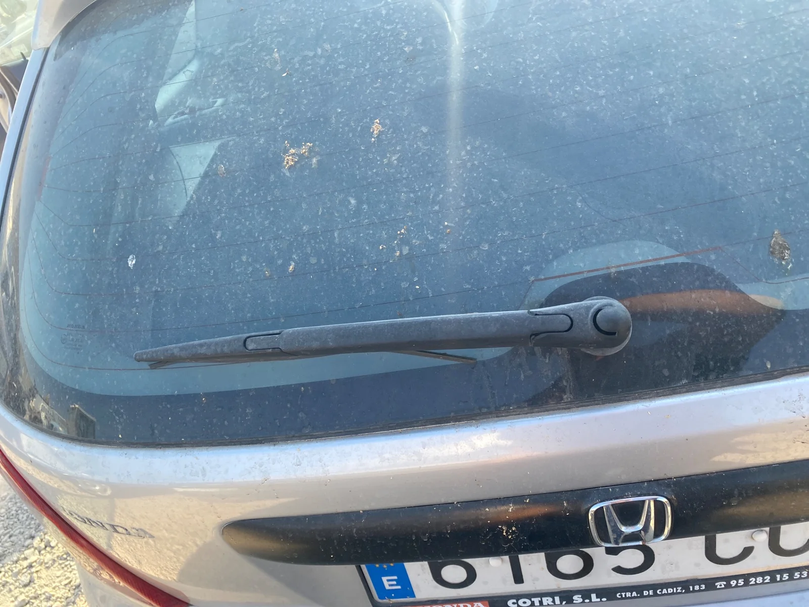 Foto de BRAZO LIMPIA TRASERO HONDA CIVIC BERLINA 3 PUERTAS (EP) 1.6 VTEC CAT (D 16 V 1) (110 CV / 81 KW)