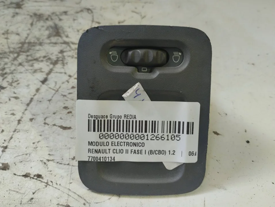 Foto de MODULO ELECTRONICO RENAULT CLIO II FASE I (B/CB0) 1.2 (58 CV / 43 KW) referencia 7700410134