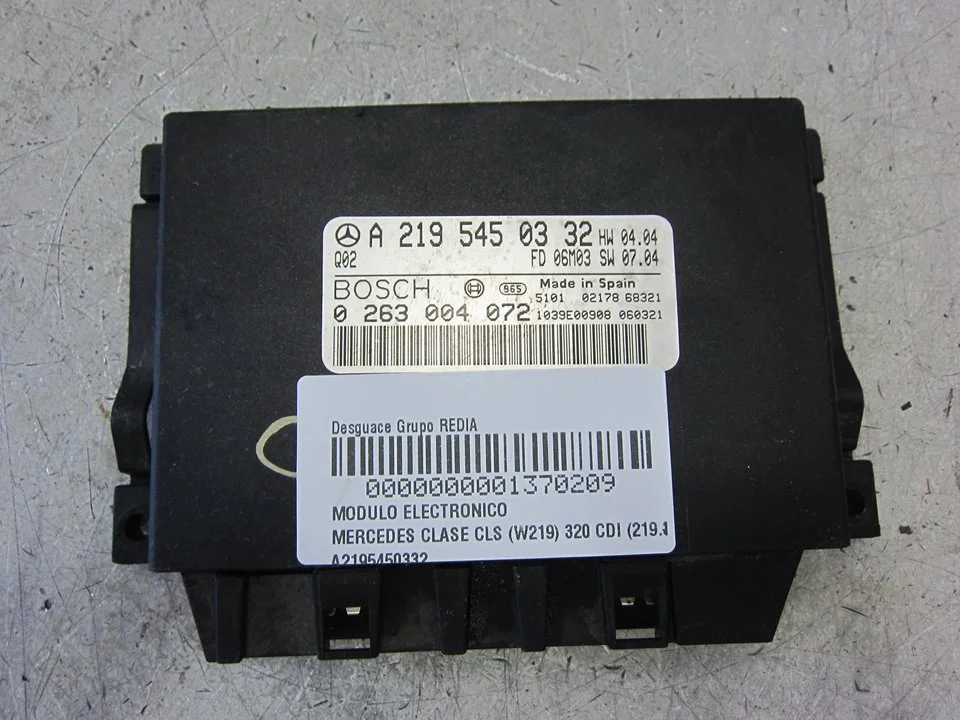 Foto de MODULO ELECTRONICO MERCEDES-BENZ CLS (BM 219) 3.0 CDI CAT (224 CV / 165 KW) referencia A2195450332