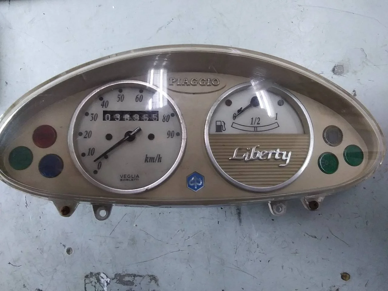 Foto de CUADRO INSTRUMENTOS PIAGGIO (VESPA) LIBERTY 50 I-GET referencia 6081230010
