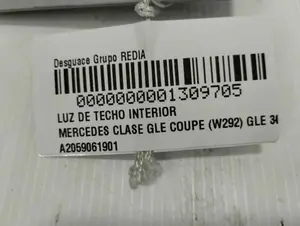 Foto de NO IDENTIFICADO MERCEDES-BENZ CLASE GLE (BM 292) COUPE 3.0 CDI CAT (258 CV / 190 KW) referencia A2059061901 foto 2