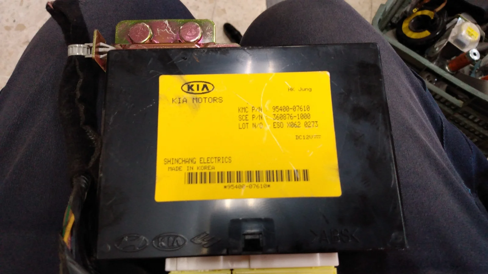 Foto de CENTRALITA CIERRE KIA PICANTO (SA) 1.1 CAT (65 CV / 48 KW) referencia 9540007610