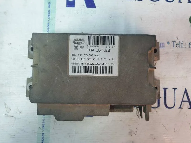 Foto de CENTRALITA MOTOR UCE FIAT I PUNTO (176) BERLINA referencia IAW16FE3