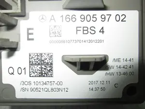 Foto de MANDO START/ STOP MERCEDES-BENZ CLASE GLE (BM 292) COUPE 3.0 CDI CAT (258 CV / 190 KW) referencia A1669059702 foto 2