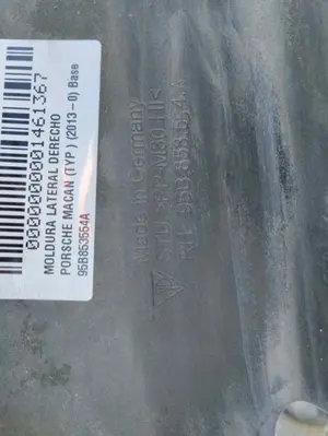 Foto de NO IDENTIFICADO PORSCHE MACAN (95BA) referencia 95B853554A foto 2