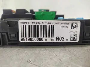 Foto de CAJA RELES / FUSIBLES PEUGEOT 208 1.2 12V e-VTi / PureTech (81 CV / 60 KW) referencia 9819850080 foto 2