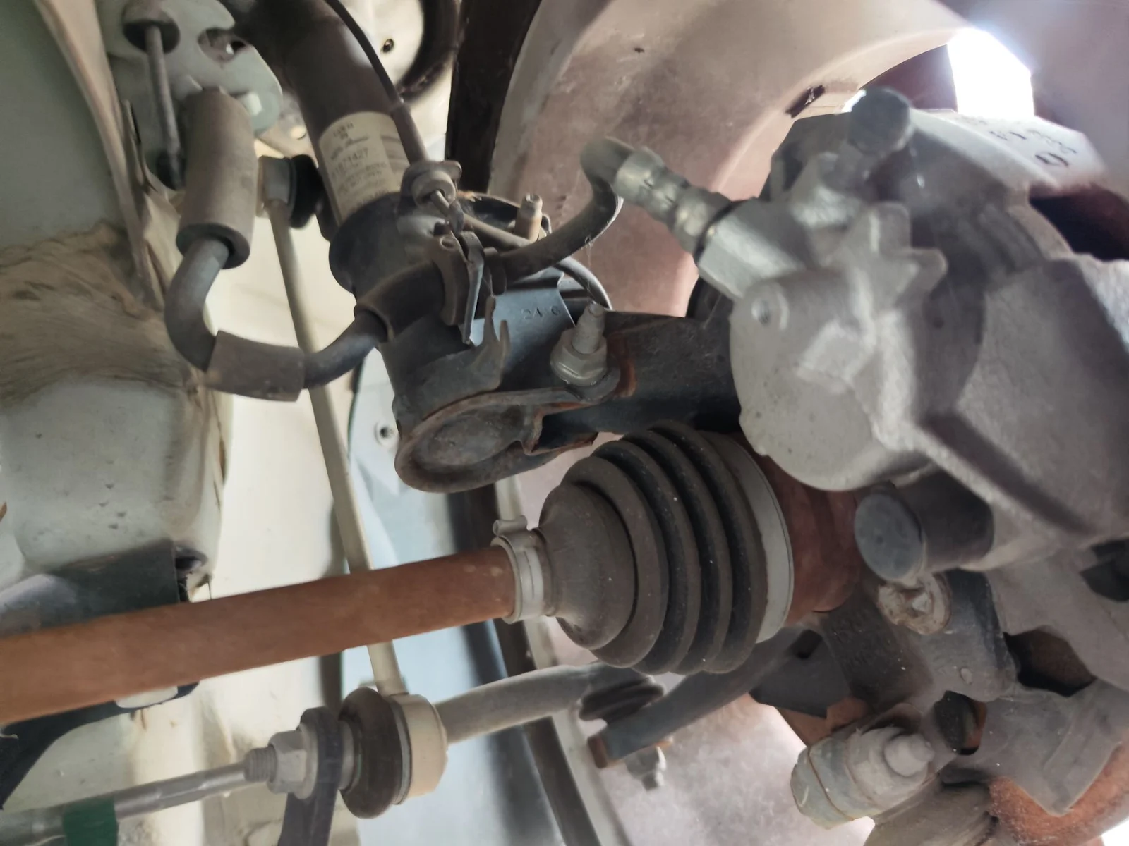 Foto de PINZA DE FRENO DELANTERA IZQUIERDA FIAT 500 (150) BERLINA 1.2 CAT (69 CV / 51 KW) referencia 0077365812