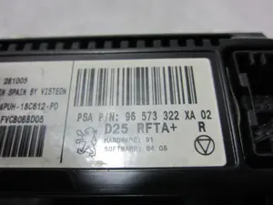 Foto de MANDO CLIMATIZADOR PEUGEOT 407 COUPÉ 2.7 HDi FAP CAT (UHZ / DT17TED4) (204 CV / 150 KW) referencia 96573322XA02 foto 4