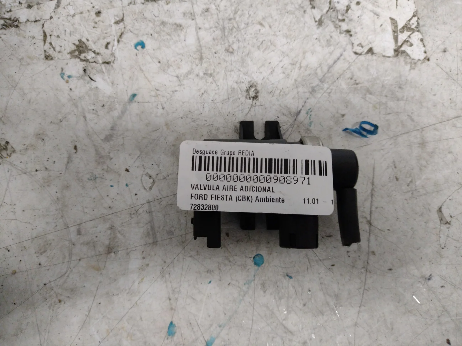 Foto de VALVULA AIRE ADICIONAL FORD FIESTA (CB1) referencia 72832800