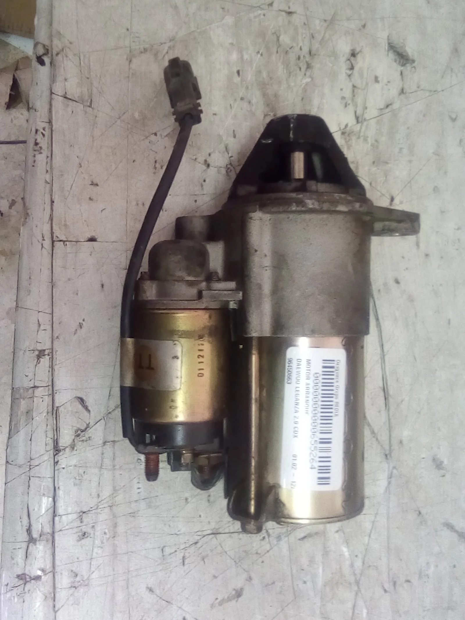 Foto de MOTOR ARRANQUE DAEWOO LEGANZA 2.0 CAT (126 CV / 93 KW) referencia 96450663