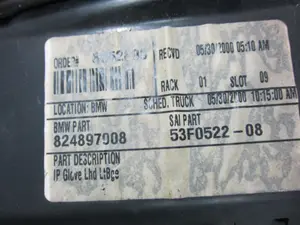 Foto de GUANTERA BMW SERIE X5 (E53) 3.0 24V CAT (231 CV / 170 KW) referencia 51168408845 foto 5