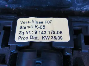 Foto de APOYABRAZOS CENTRAL BMW SERIE 5 GRAN TURISMO (F07) 3.0 24V Turbo (306 CV / 225 KW) referencia 8410921582701 foto 6