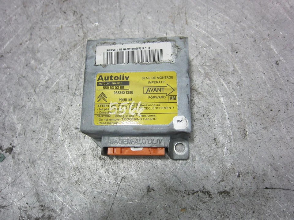 Foto de CENTRALITA AIRBAG CITROEN XSARA BERLINA 1.9 Diesel (69 CV / 51 KW) referencia 9633621380