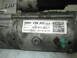 Foto de MOTOR ARRANQUE VOLKSWAGEN TOURAN (5T1) referencia 02E911023T foto 3