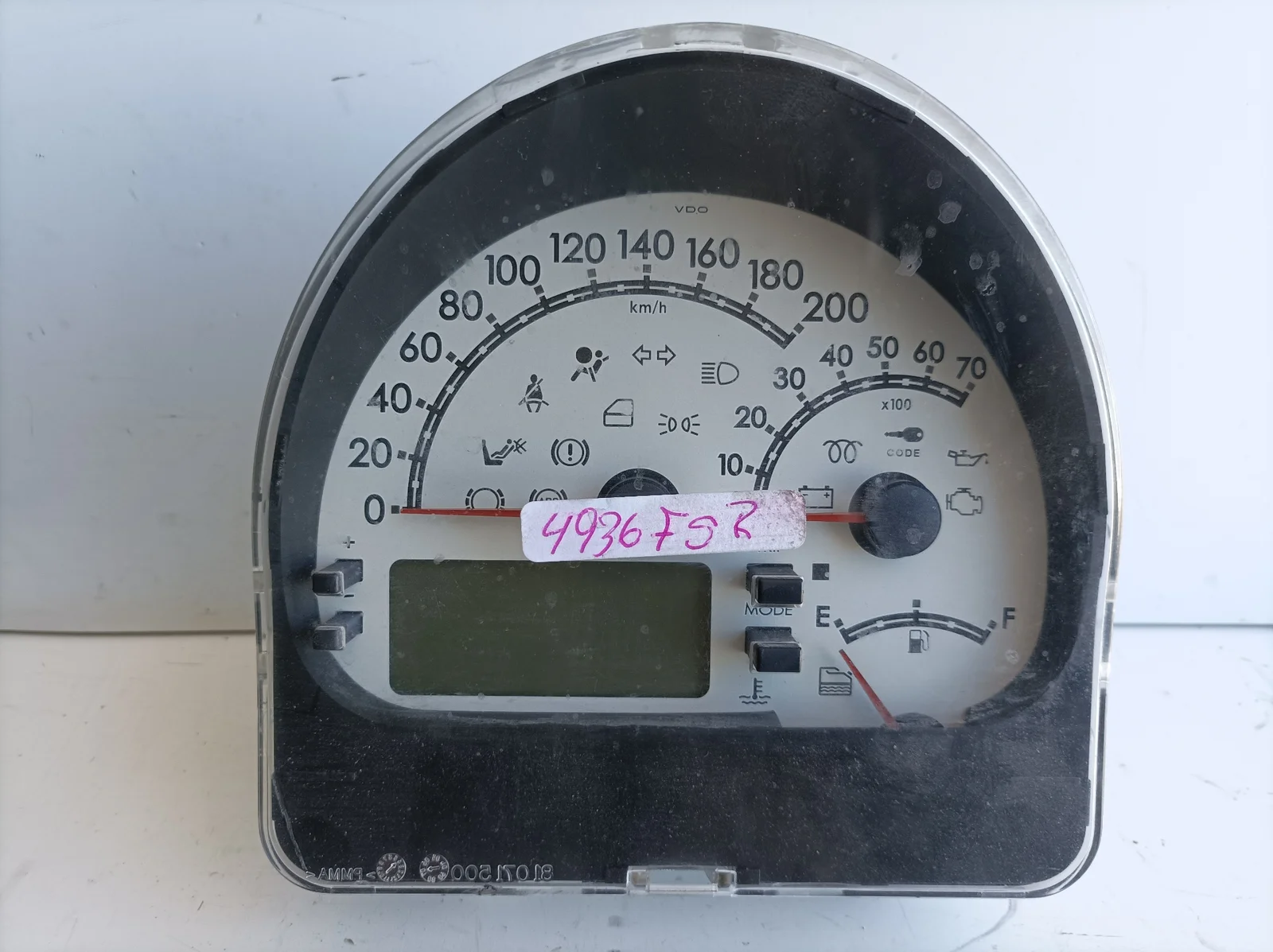 Foto de CUADRO INSTRUMENTOS FIAT NUEVO MULTIPLA (186) referencia 81269032