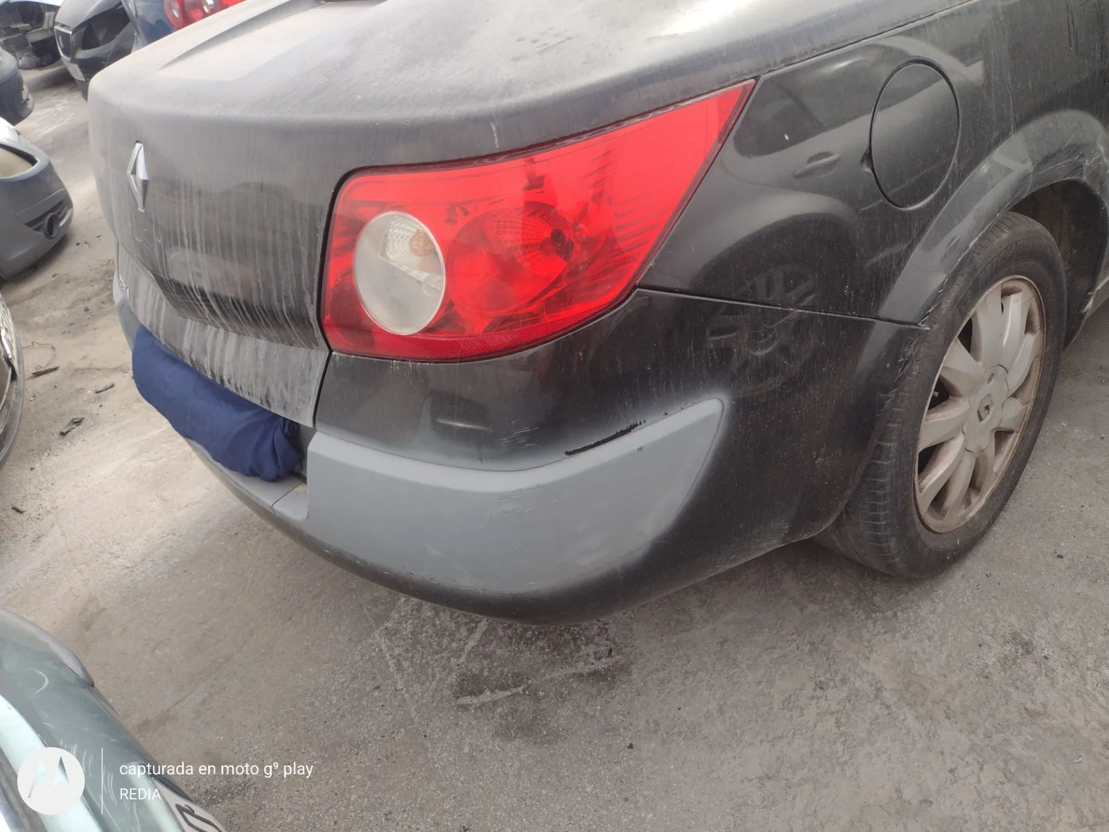 Foto de REFUERZO PARAGOLPES TRASERO RENAULT MEGANE II COUPE/CABRIO 1.6 16V (112 CV / 82 KW)