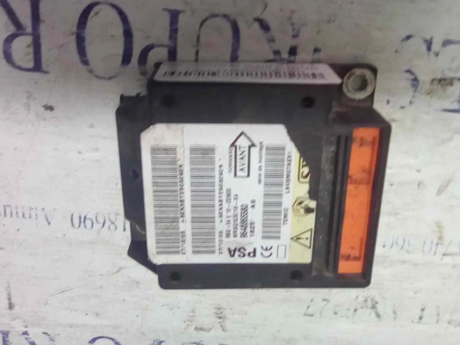 Foto de CENTRALITA AIRBAG CITROEN C5 BERLINA 3.0 V6 CAT (XFX / ES9J4S) (207 CV / 152 KW) referencia 9648665580