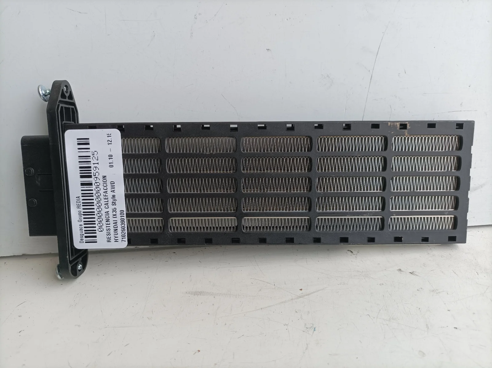 Foto de RESISTENCIA CALEFACCION HYUNDAI IX35 (EL/LM) 2.0 CRDi CAT (184 CV / 135 KW) referencia 710260390100