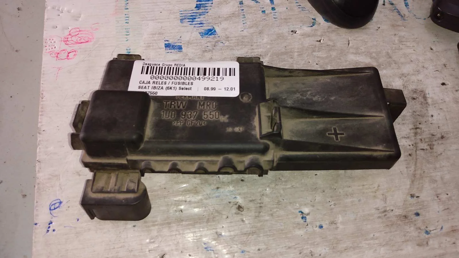 Foto de CAJA RELES / FUSIBLES SEAT IBIZA (6K1) referencia 1J937550