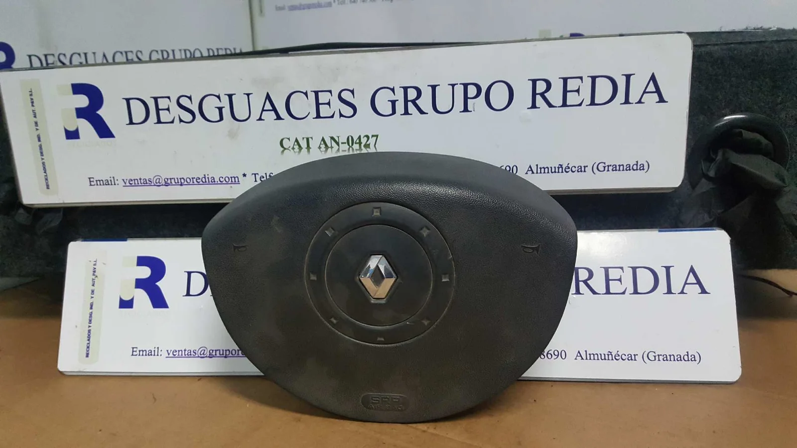 Foto de AIRBAG DELANTERO IZQUIERDO RENAULT MEGANE II BERLINA 5P referencia 8200301512A