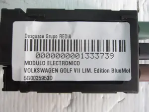 Foto de MODULO ELECTRONICO VOLKSWAGEN GOLF VII BERLINA (BQ1/BE2) 1.6 TDI (116 CV / 85 KW) referencia 5G0035953D foto 6