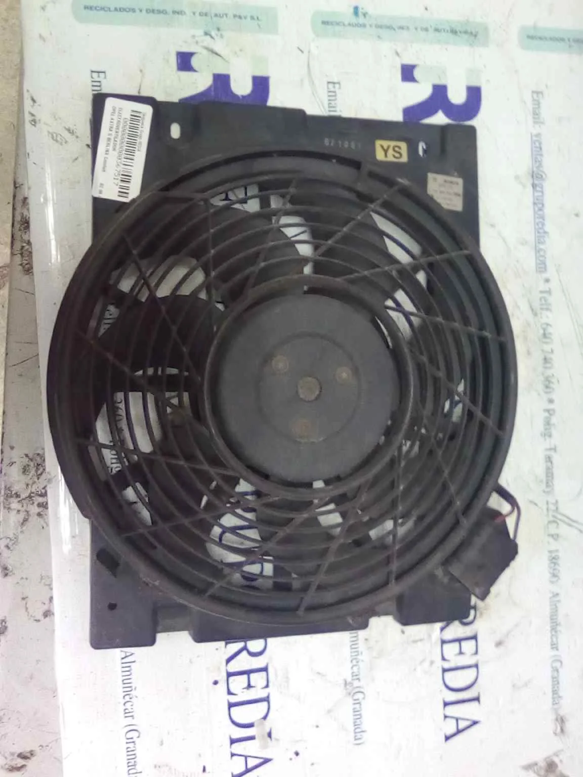 Foto de ELECTROVENTILADOR OPEL ASTRA G BERLINA 2.0 16V DI CAT (X 20 DTL / LD3) (82 CV / 60 KW) referencia 0130303840