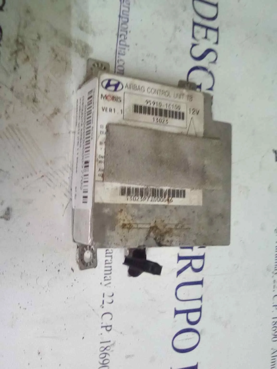 Foto de CENTRALITA AIRBAG HYUNDAI GETZ (TB) 1.1 12V CAT (63 CV / 46 KW) referencia 959101C100