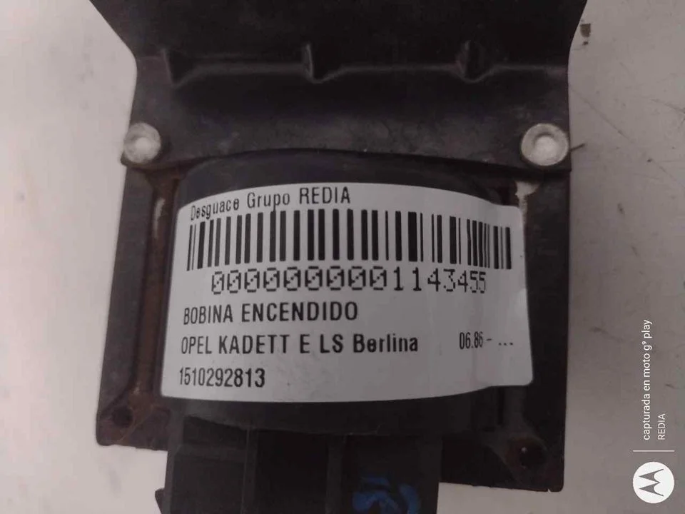 Foto de BOBINA ENCENDIDO OPEL KADETT E referencia 1510292813