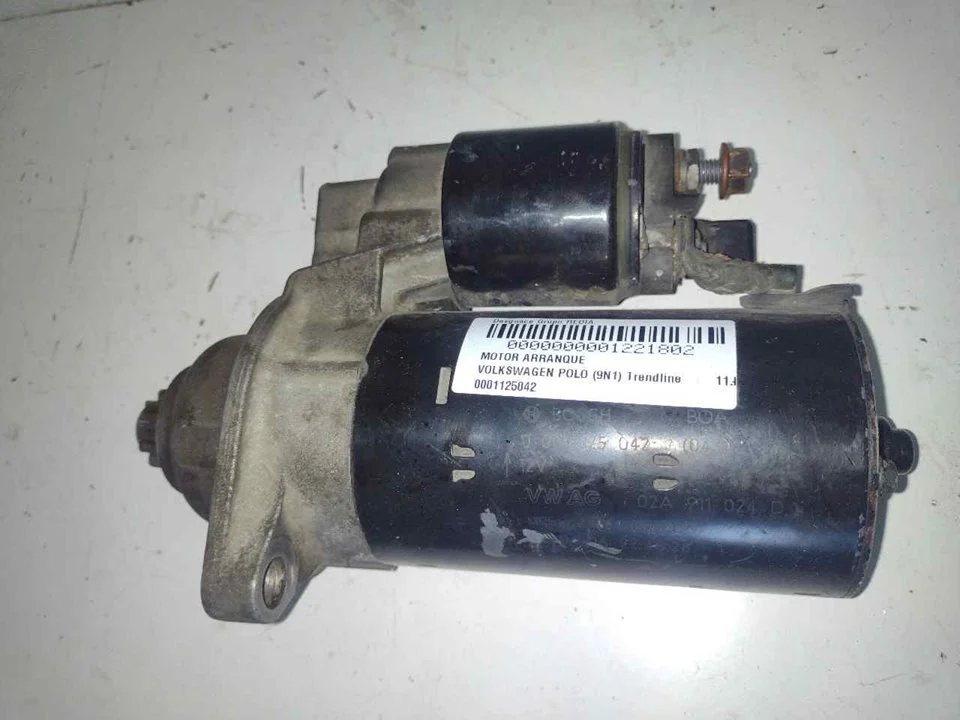 Foto de MOTOR ARRANQUE VOLKSWAGEN POLO IV (9N1) referencia 0001125042