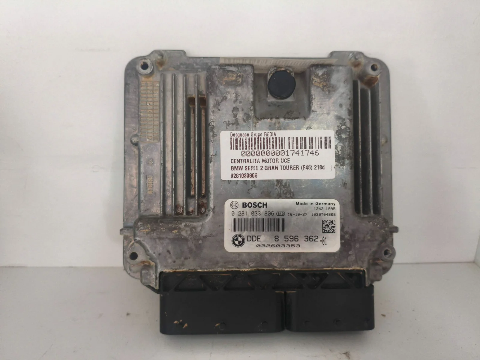 Foto de CENTRALITA MOTOR UCE BMW SERIE 2 GRAN TOURER (F46) referencia 0281033806
