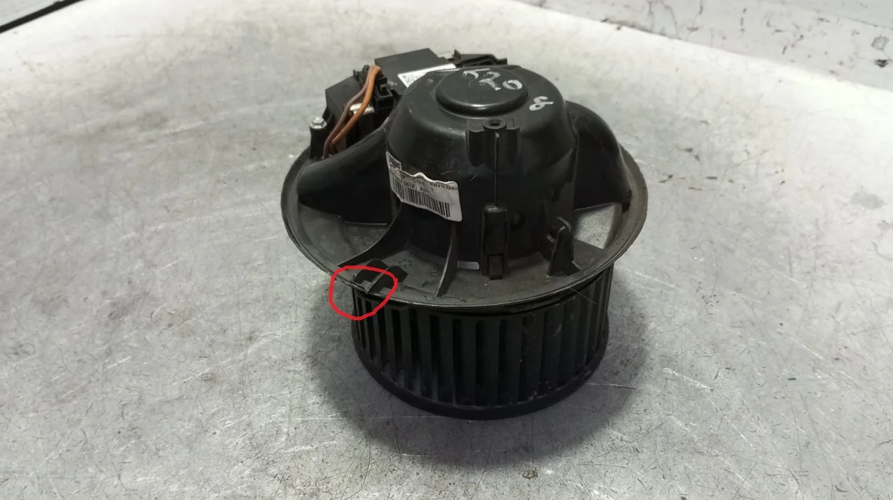 Foto de MOTOR CALEFACCION SEAT ALTEA (5P1) 1.6 TDI (105 CV / 77 KW) referencia 3C0907521F