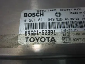 Foto de CENTRALITA MOTOR UCE TOYOTA YARIS (NCP1/NLP1/SCP1) 1.4 Turbodiesel CAT (75 CV / 55 KW) referencia 8966152891 foto 5