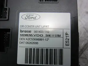 Foto de MOTOR ELEVALUNAS DELANTERO IZQUIERDO FORD FOCUS C-MAX (CAP)(2003) 1.8 TDCi Turbodiesel CAT (116 CV / 85 KW) referencia 981405110 foto 2