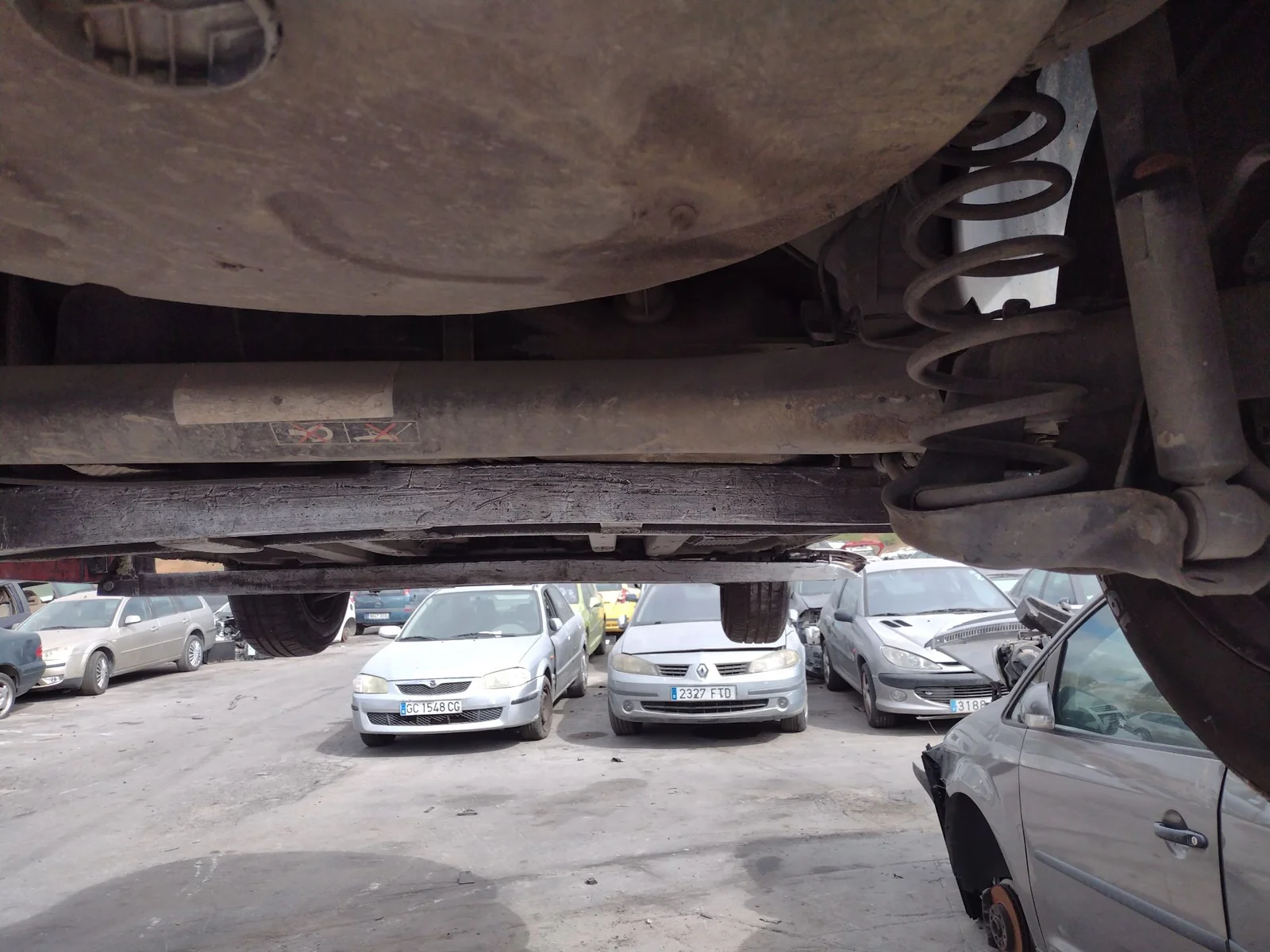 Foto de PUENTE TRASERO PEUGEOT 308 1.6 16V HDi (90 CV / 66 KW)