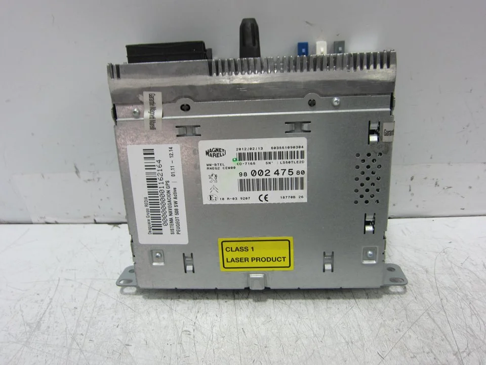 Foto de SISTEMA NAVEGACION GPS PEUGEOT 508 2.0 16V HDi FAP (140 CV / 103 KW) referencia 9800247580