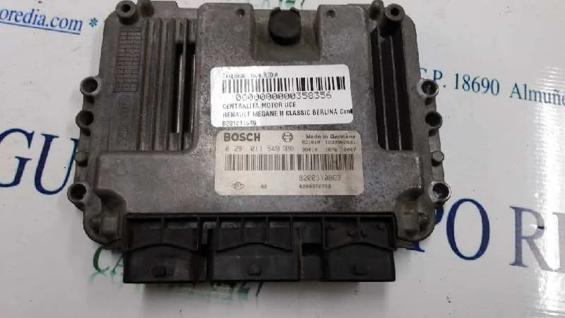 Foto de CENTRALITA MOTOR UCE RENAULT MEGANE II CLASSIC BERLINA 2.0 dCi Diesel CAT (150 CV / 110 KW) referencia 0281011549