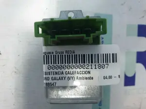 Foto de RESISTENCIA CALEFACCION FORD GALAXY (VY) 1.9 TDI CAT (116 CV / 85 KW) referencia W18B547 foto 1