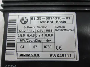 Foto de MODULO ELECTRONICO BMW SERIE M6 COUPE (E63) 5.0 CAT (507 CV / 373 KW) referencia 6974310 foto 4