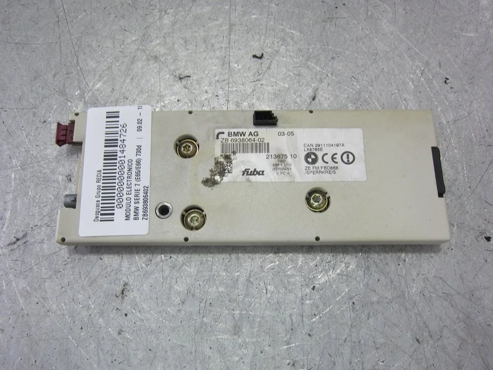 Foto de MODULO ELECTRONICO BMW SERIE 7 (E65/E66) referencia ZB693806402