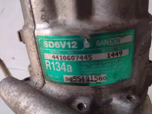 Foto de COMPRESOR AIRE ACONDICIONADO PEUGEOT 206 referencia 9655191580 foto 4
