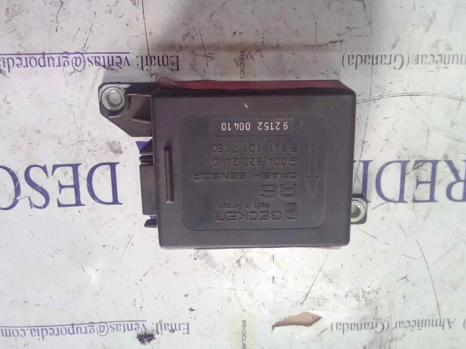 Foto de CENTRALITA AIRBAG MERCEDES-BENZ 190 (BM 201) referencia 0048202410