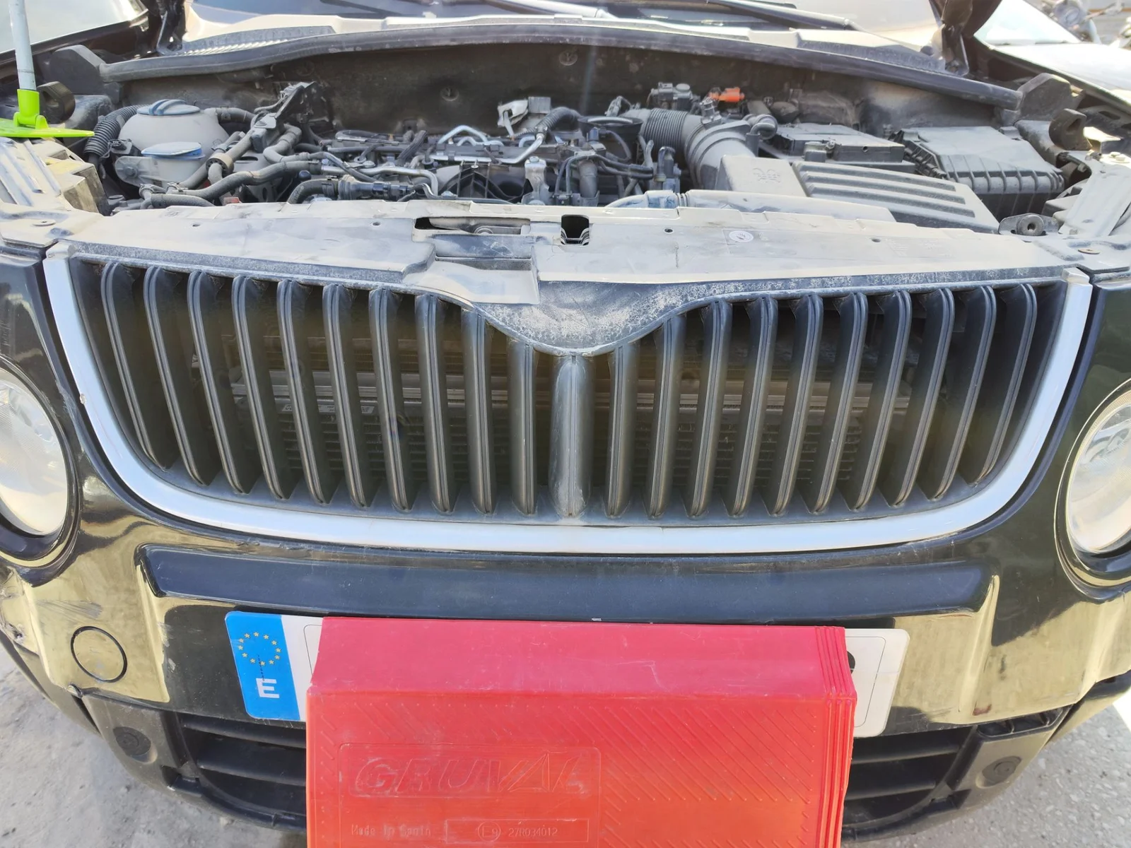 Foto de REJILLA DELANTERA SKODA YETI (5L)(2009) 2.0 TDI (110 CV / 81 KW)